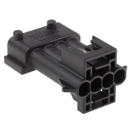 10 pcs - 1-962340-1 TE Connectivity, Timer Automotive Connector Plug 4 Way