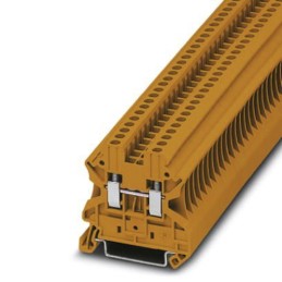 20 pcs - 3045046 Phoenix Contact UT 2.5 OG Series Orange Feed Through Terminal Block, Single-Level, Screw Termination