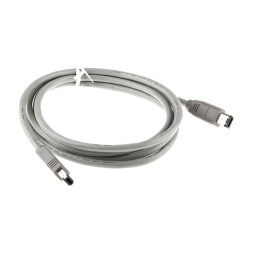 1 pcs - RS PRO Female Firewire to Female Firewire Cable, Grey, 2m
