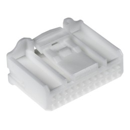 10 pcs - 1318917-1 TE Connectivity, MULTILOCK 025 Female Connector Housing, 2.2mm Pitch, 24 Way, 2 Row