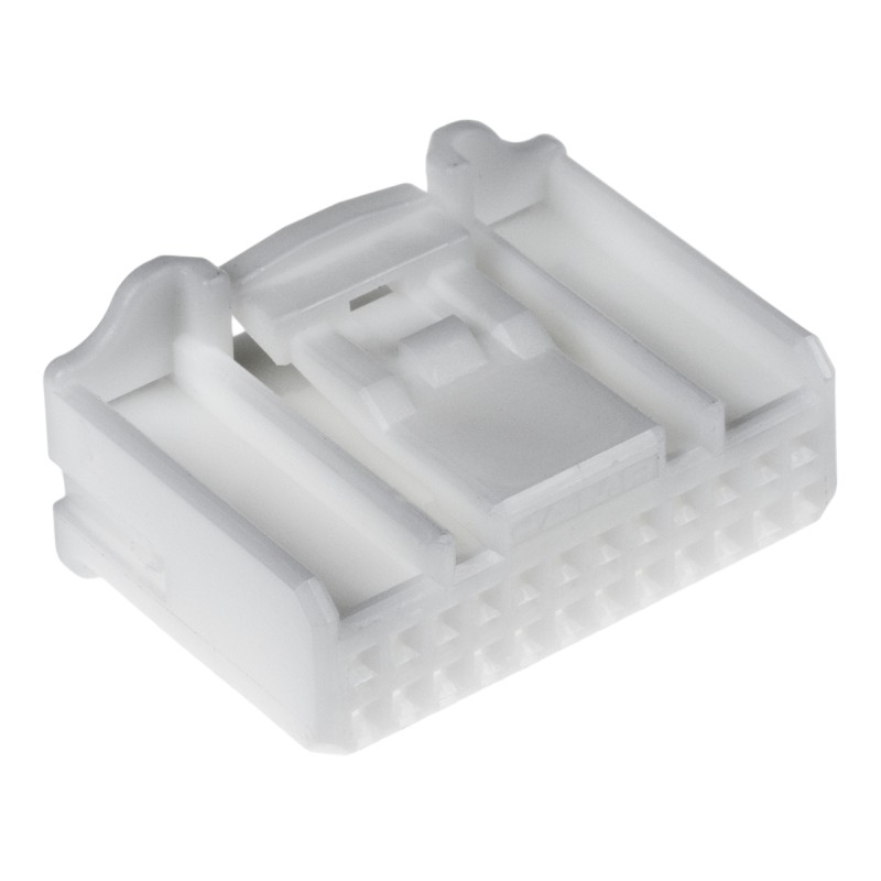 10 pcs - 1318917-1 TE Connectivity, MULTILOCK 025 Female Connector Housing, 2.2mm Pitch, 24 Way, 2 Row