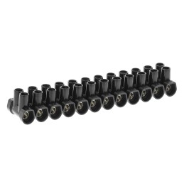 10 pcs - CTSOS431/12BK/RS CAMDENBOSS Terminal Strip, 24A, 2.5 mm² Wire, Screw Termination