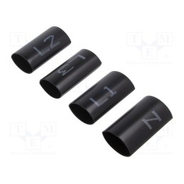 10 set : WGE0AI4FJOF01 - Heat shrink markers, 50mm, 50pcs.