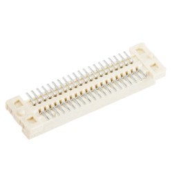 10 pcs - 5177983-1 TE Connectivity Free Height Series Straight Surface Mount PCB Socket, 40-Contact, 2-Row, 0.8mm Pitch, Solder 