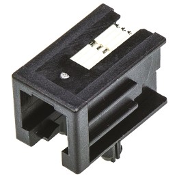 20 pcs - 1-1705949-1 TE Connectivity 1-1705949 Series Female RJ22 Connector, Through Hole, Cat3