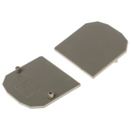 50 pcs - RS PRO End Cover for Use with RK 1.5-4 Terminals, RK 1.5-4/15