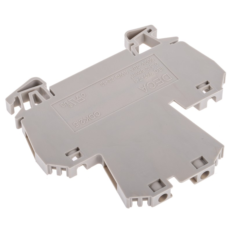 20 pcs - RS PRO Double Level Terminal Block, 2.5mm², Double-Level, Screw Termination