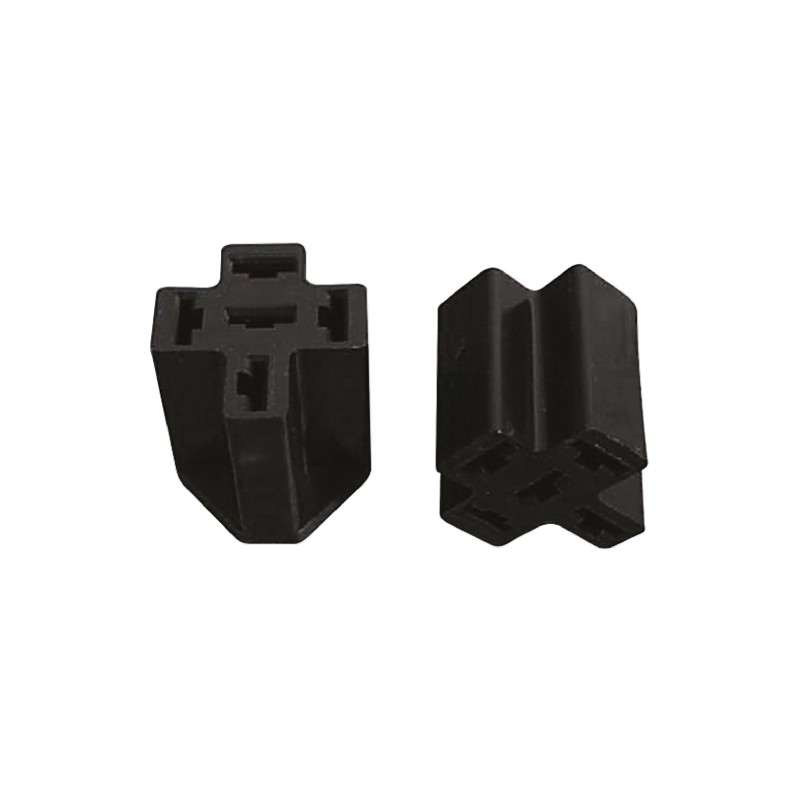 20 pcs - 926526-1 TE Connectivity, Positive Lock .250 5 Way Nylon Crimp Terminal Housing, 6.35mm Tab Size, Natural