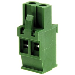 20 pcs - RS PRO 5.08mm Pitch 2 Way Pluggable Terminal Block, Plug, Cable Mount, Screw Termination