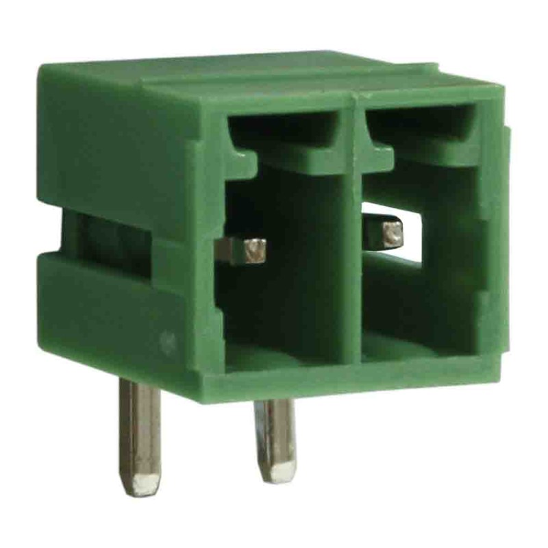 20 pcs - RS PRO 3.5mm Pitch 4 Way Right Angle Pluggable Terminal Block, Header, Through Hole, Screw Termination