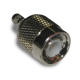 10 pcs - 122372 Amphenol RF Plug Cable Mount TNC Connector, Crimp Termination, Straight Body