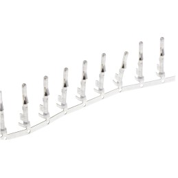 200 pcs - 61118-1 TE Connectivity Commercial MATE-N-LOK Series Male Crimp Terminal, 20AWG Min, 14AWG Max