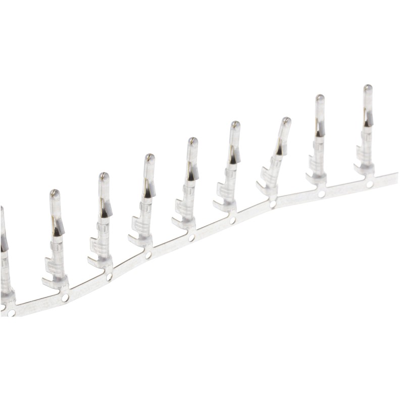 200 pcs - 61118-1 TE Connectivity Commercial MATE-N-LOK Series Male Crimp Terminal, 20AWG Min, 14AWG Max