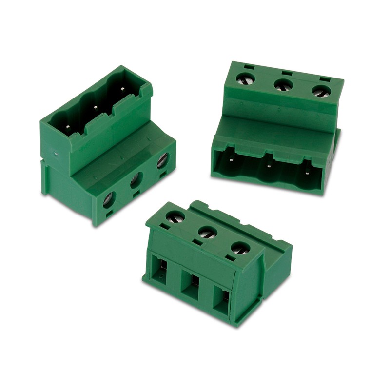 1 pcs - Wurth Elektronik 7.62mm Pitch 5 Way Vertical Pluggable Terminal Block, Inverted Plug, Cable Mount, Solder Termination