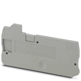 20 pcs - 3211863 Phoenix Contact D-PTU 4-TWIN Series End Cover for Use with Modular Terminal Block