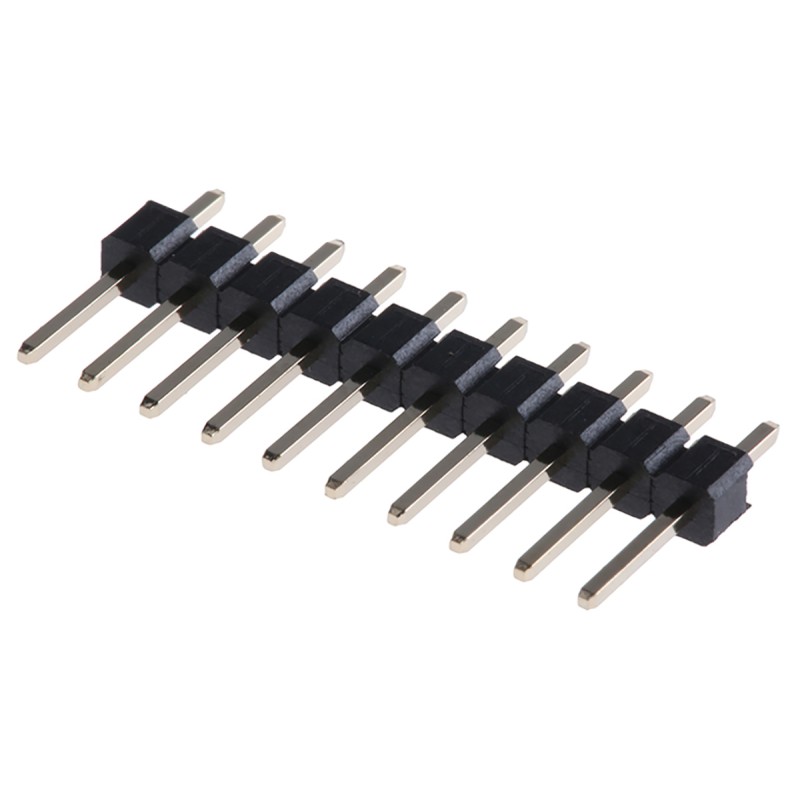 20 pcs - 61301011121 Wurth Elektronik WR-PHD Series Straight Through Hole Pin Header, 10 Contact(s), 2.54mm Pitch, 1 Row(s), Uns