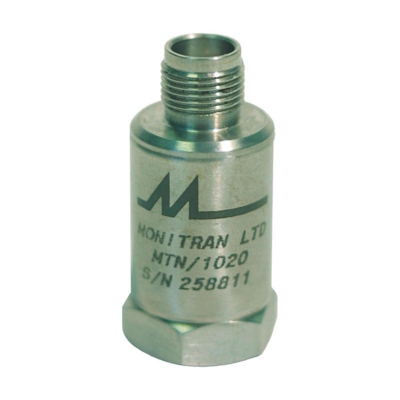 1 pcs - Monitran Vibration Sensor, 8 mA Max, -25°C - +120°C