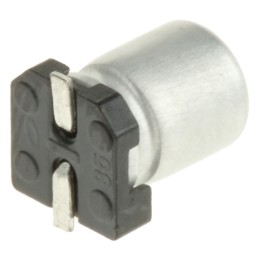 50 pcs - UCD1H010MCL1GS Nichicon 1μF Aluminium Electrolytic Capacitor 50V dc, Surface Mount - UCD1H010MCL1GS