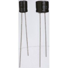 20 pcs - ESRM100ELL101MF05D Nippon Chemi-Con 100μF Electrolytic Capacitor 10V dc, Through Hole - ESRM100ELL101MF05D