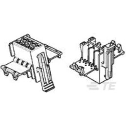 10 pcs - 929504-6 TE Connectivity, Junior Power Timer Automotive Connector Socket 18 Way