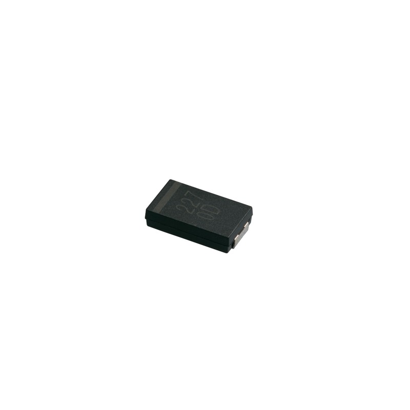 10 pcs - ECASD60G227M010K00 Murata 220μF Polymer Capacitor 4V dc, Surface Mount - ECASD60G227M010K00