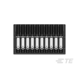 20 pcs - 1-2355088-0 TE Connectivity MICRO CT Series Straight Cable Mount, IDC PCB Socket, 10-Contact, 1-Row, 1.2mm Pitch, IDC T