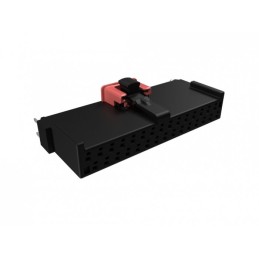 1 pcs - Amphenol Communications Solutions, FlexLock, 10161735 2.54mm Pitch 30 Way Vertical Receptacle PCB Socket, Through Hole