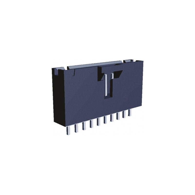 10 pcs - 5-104363-9 TE Connectivity AMPMODU MTE Series Straight Through Hole PCB Header, 10 Contact(s), 2.54mm Pitch, 1 Row(s), 