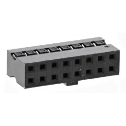 20 pcs - 90311-016LF Amphenol Communications Solutions, Minitek Pwr Connector Housing, 2mm Pitch, 16 Way, 2 Row