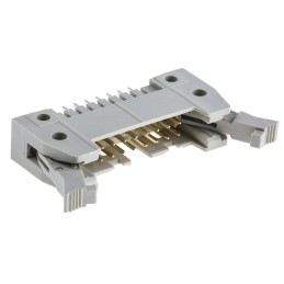 10 pcs - 9185166904 HARTING SEK 18 Series Straight Through Hole PCB Header, 16 Contact(s), 2.54mm Pitch, 2 Row(s), Shrouded