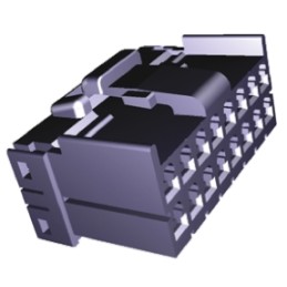 20 pcs - 1-174921-1 TE Connectivity, MULTILOCK 070 Male Connector Housing, 3.5mm Pitch, 3 Way, 1 Row