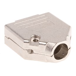10 pcs - MHDTZK15-RA-K MH Connectors MHDTZK-RA Series Zinc D Sub Backshell, 15 Way, Strain Relief