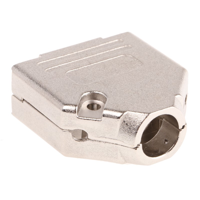 10 pcs - MHDTZK15-RA-K MH Connectors MHDTZK-RA Series Zinc D Sub Backshell, 15 Way, Strain Relief