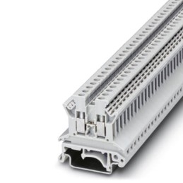 10 pcs - 719090 Phoenix Contact UK 2.5 N WH Series White Feed Through Terminal Block, 2.5mm², Single-Level, Screw Termination