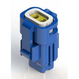 50 pcs - 560-002-000-410 EDAC Wire to Wire Connector Cable Mount Socket, 2P, Crimp Termination, 3A, 250 V