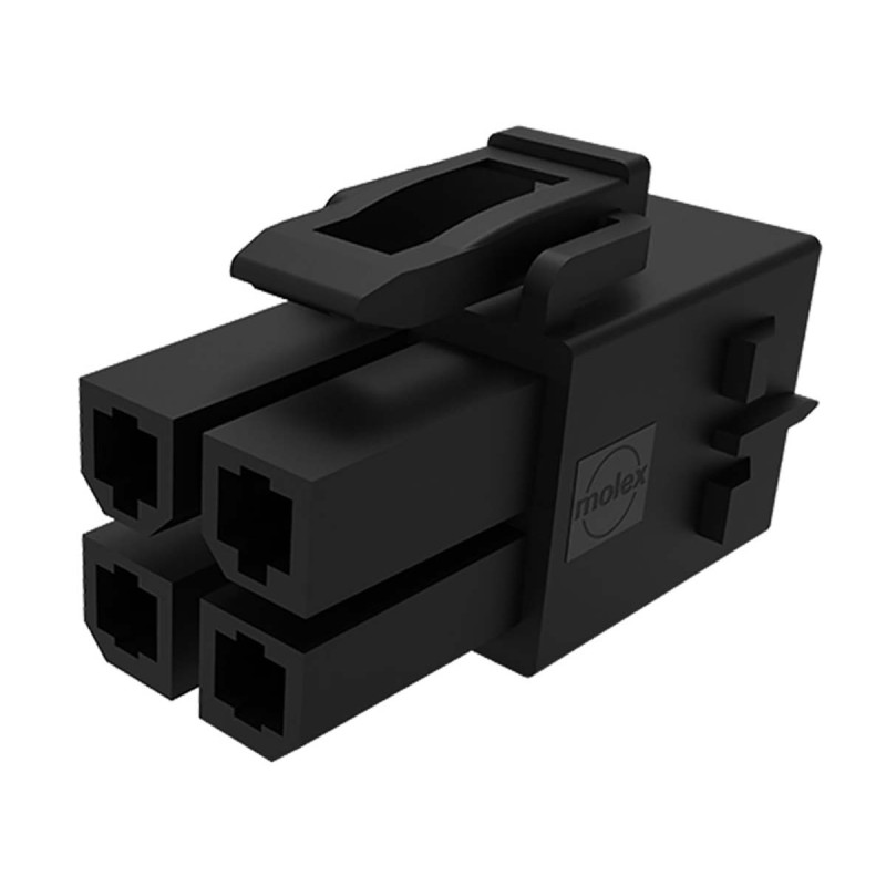 20 pcs - 171692-0204 Molex, 171692 Female PCB Connector Housing, 5.7mm Pitch, 2 Row