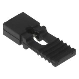 50 pcs - RS PRO Shorting Link Female Straight Black Closed Top, Handle Pull 2 Way 1 Row 2.54mm Pitch