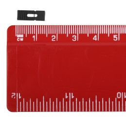 50 pcs - RS PRO Shorting Link Female Straight Black Closed Top, Handle Pull 2 Way 1 Row 2.54mm Pitch