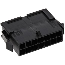 20 pcs - 43020-1400 Molex, Micro-Fit 3.0 Male Connector Housing, 3mm Pitch, 14 Way, 2 Row