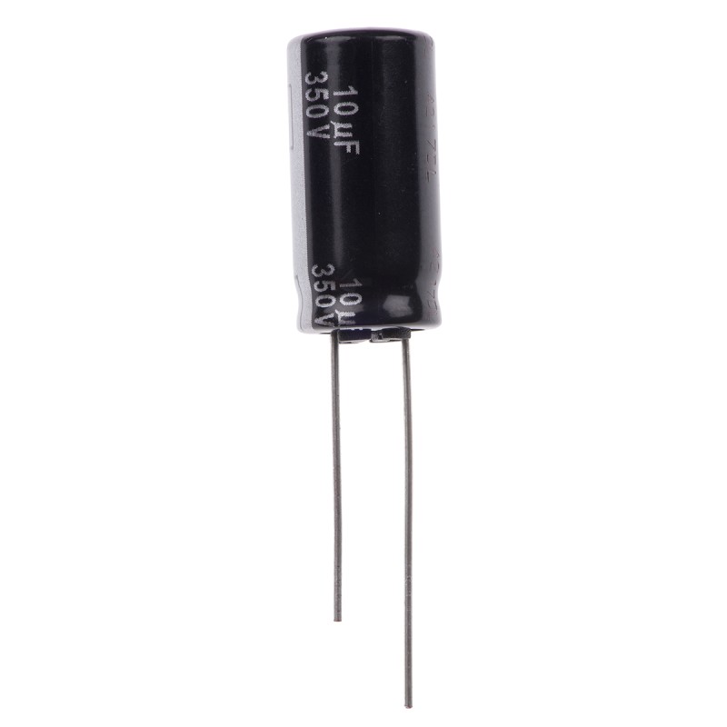 20 pcs - EEUED2V100 Panasonic 10μF Aluminium Electrolytic Capacitor 350V dc, Radial, Through Hole - EEUED2V100