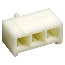 50 pcs - 3P-SDN JST, SDN Male Connector Housing, 3.96mm Pitch, 3 Way, 1 Row