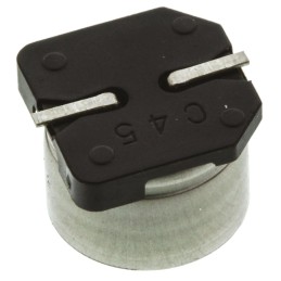 20 pcs - EEETG1H100P Panasonic 10μF Aluminium Electrolytic Capacitor 50V dc, Surface Mount - EEETG1H100P