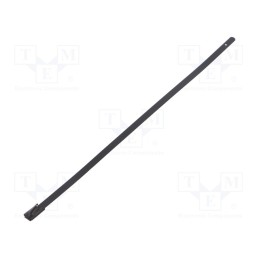 50 pcs : BC44-200 - Cable tie, L: 200mm, W: 4.6mm, stainless steel AISI 304, 445N