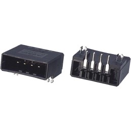 10 pcs - 2-178294-2 TE Connectivity Dynamic 3000 Series Right Angle Through Hole PCB Header, 4 Contact(s), 3.81mm Pitch, 1 Row(s