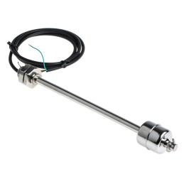 1 pcs - RS PRO Internal Stainless Steel Float Switch, Float, 1m Cable, NO/NC, 250V ac Max, 120V dc Max