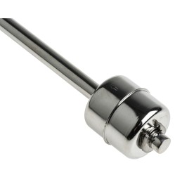 1 pcs - RS PRO Internal Stainless Steel Float Switch, Float, 1m Cable, NO/NC, 250V ac Max, 120V dc Max