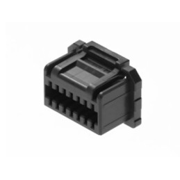 50 pcs - 2045230801 Molex, 204523 Receptacle Crimp Connector Housing, 1.25mm Pitch, 8 Way, 2 Row