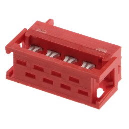 10 pcs - 7-215083-8 TE Connectivity 8-Way IDC Connector Plug, 1-Row