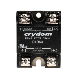 1 pcs - Sensata / Crydom 1-DC Series Solid State Relay, 60 A Load, Surface Mount, 100 V Load, 32 V Control