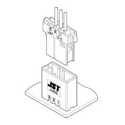 20 pcs - S04B-F31SK-GGYR JST JFA J300 Series Right Angle Through Hole PCB Header, 4 Contact(s), 3.81mm Pitch, 1 Row(s), Shrouded